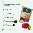 BEETROOT POWDER | Organic BIO | Increase Stamina, Red Blood cells + Nitrates, Alkaline + natural Red Recipes!