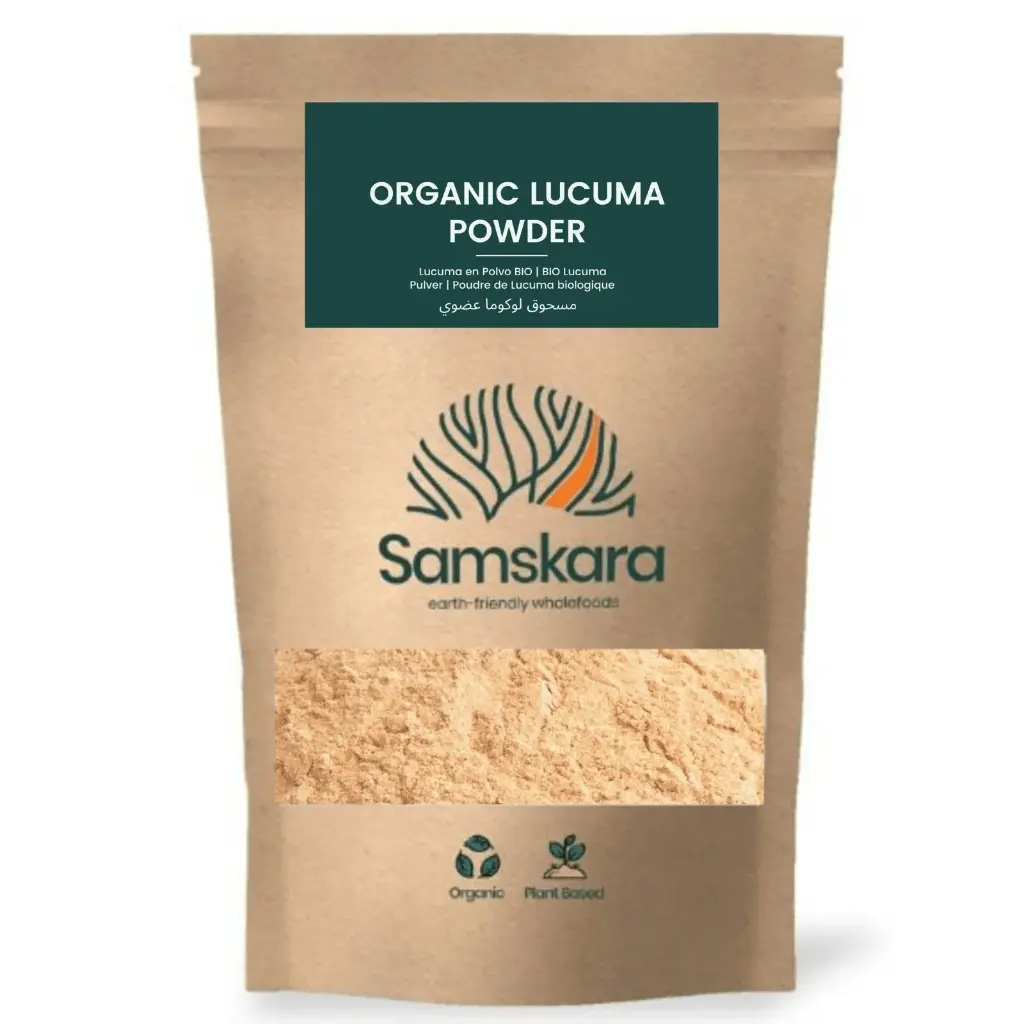 LUCUMA POWDER | Organic BIO | Vitamin A & B+ Iron, Zinc, Calcium, Potassium +Energy Boost , 