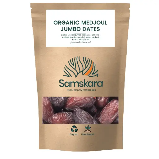 MEDJOUL DATES | Organic BIO | 2 Kg | Fibrous - Vitamins + Low Fat + Blood Sugar Regulation & Energy Boost 