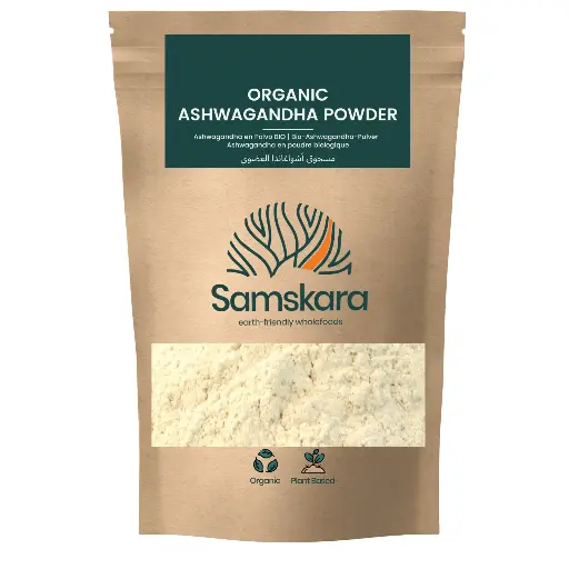 ASHWAGANDHA POWDER | Organic BIO | + Regulates blood sugar & Stress &  Deep Sleep!