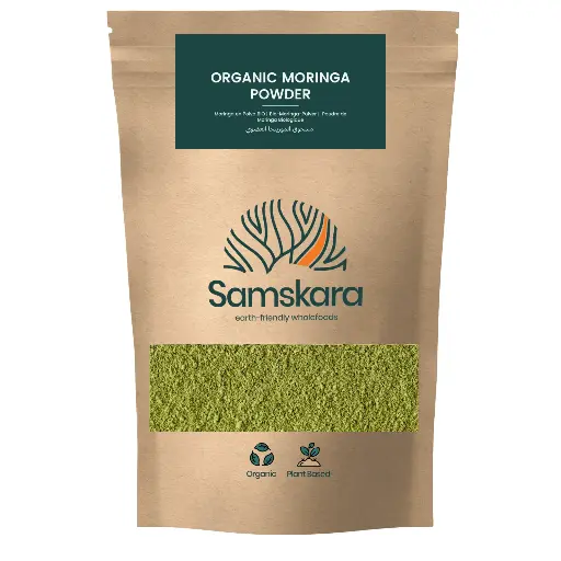 MORINGA POWDER | Organic BIO | + Antioxidant + Vitamin A + Calcium, Iron + Blood Sugar Regulation, Immune Support