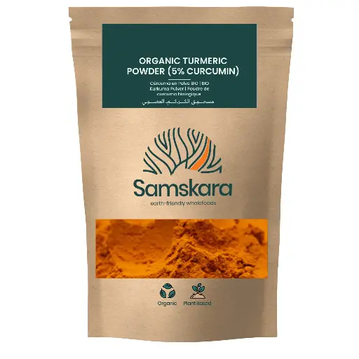 TURMERIC POWDER | Organic BIO | Medicinal Curcumin Grade + Copper, Iron, Anti-inflammatory + Enriched Bone, Teeth, Hair & Nail