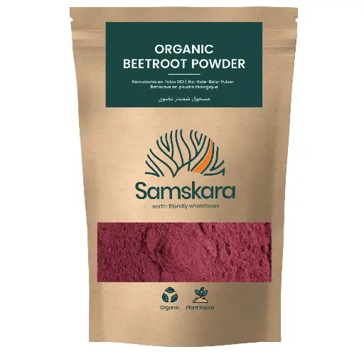 Beetroot Powder | Organic BIO | Increase stamina, generate red blood cells, nitrates, alkaline + natural Red Recipes!