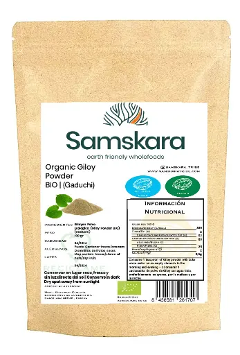 Giloy Powder - Gaduchi (Tinospora Cordifolia) | Organic BIO
