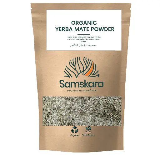 YERBA MATE | Organic BIO | + Antioxidants, Focus, Jitters free & Coffee replacement digestive