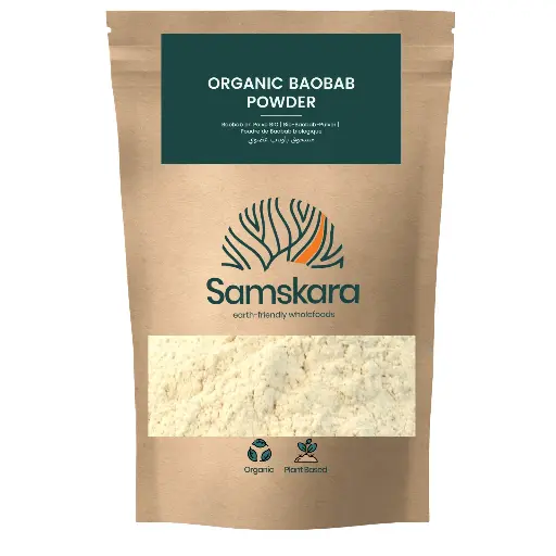 BAOBAB POWDER | Organic BIO | Citric + Vitamin C, Magnesium, Iron & Calcium- Nature's Collagen!